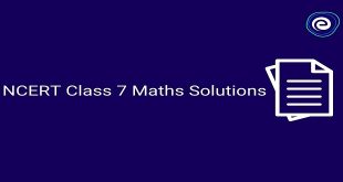 Why should you depend upon the class 7th mathematics solutions for NCERT books