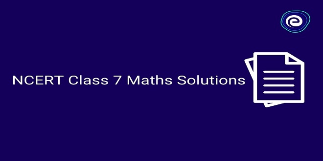 Why should you depend upon the class 7th mathematics solutions for NCERT books