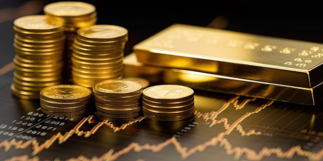 Weaker dollar and positive economic data help gold prices rebound from weekly lows.